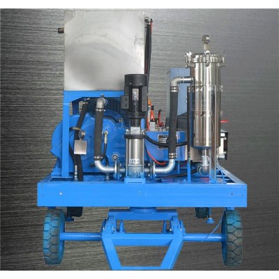 heat exchanger high pressure cleaner cleaning machine test pump